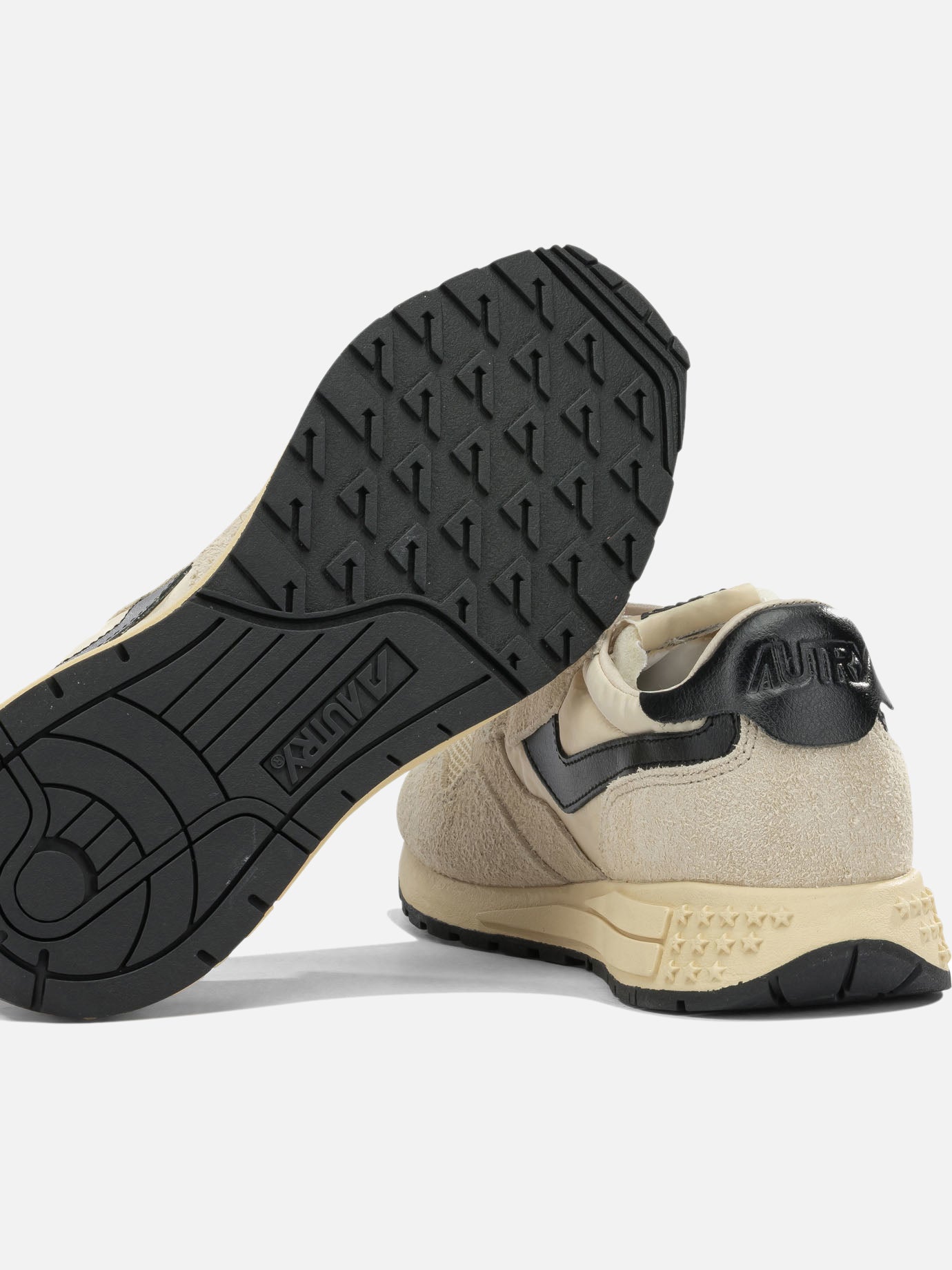 Low top sneakers 50% nylon 20% suede cow leather 20% cow leather 10% polyester - 60% phylon 40% rubber Beige - Autry Men | PDP | VIETTI Online Store | Zoom-Modal_5
