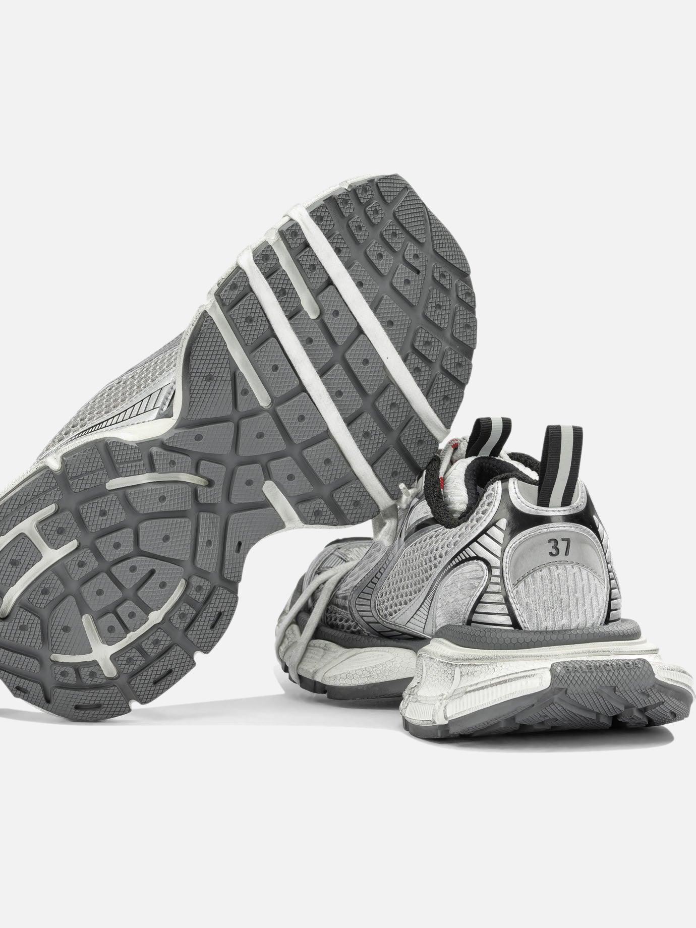 Low top sneakers 55% polyurethane 45% polyester - 100% rubber Grey - Balenciaga Women | PDP | VIETTI Online Store | Zoom-Modal_5