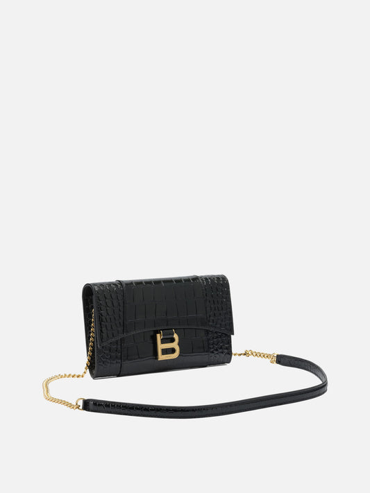 Pouch 100% calf leather Black - Balenciaga Women | PLP | VIETTI Online Store | 2