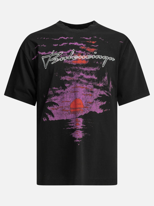Balenciaga "Dream" crewneck t-shirt Black