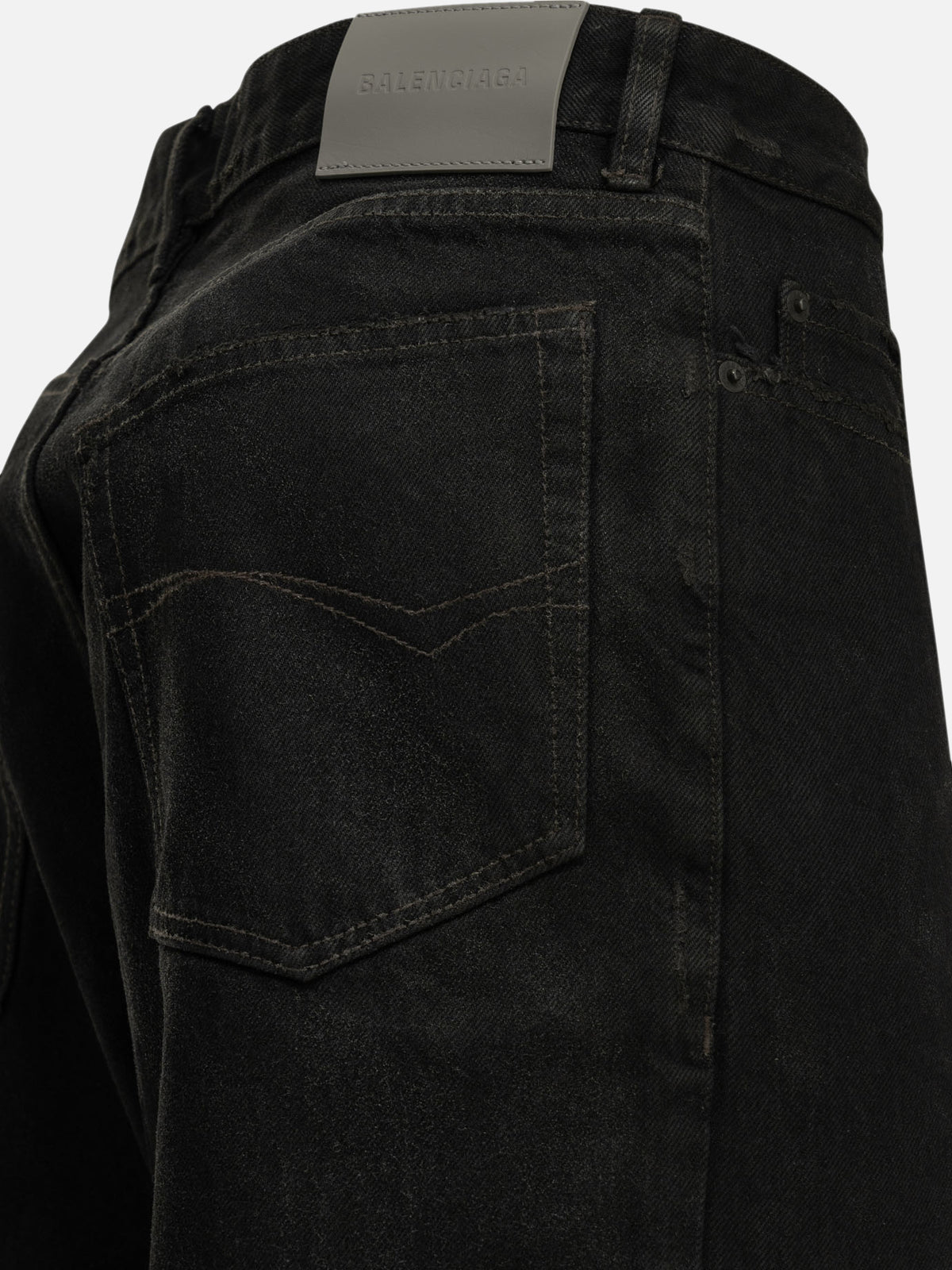 Balenciaga Straight-leg jeans Black