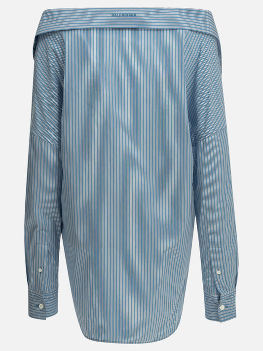 Balenciaga "Stola" Casual Shirt Light blue