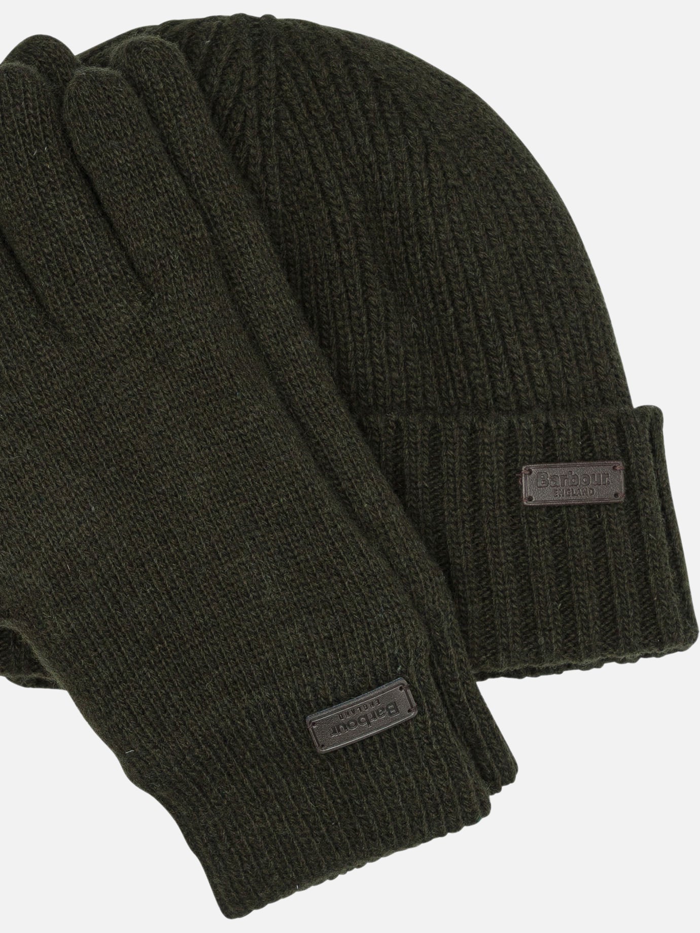 Beanies 80% wool 20% polyamide Green - Barbour Men | PDP | VIETTI Online Store | Zoom-Modal_2