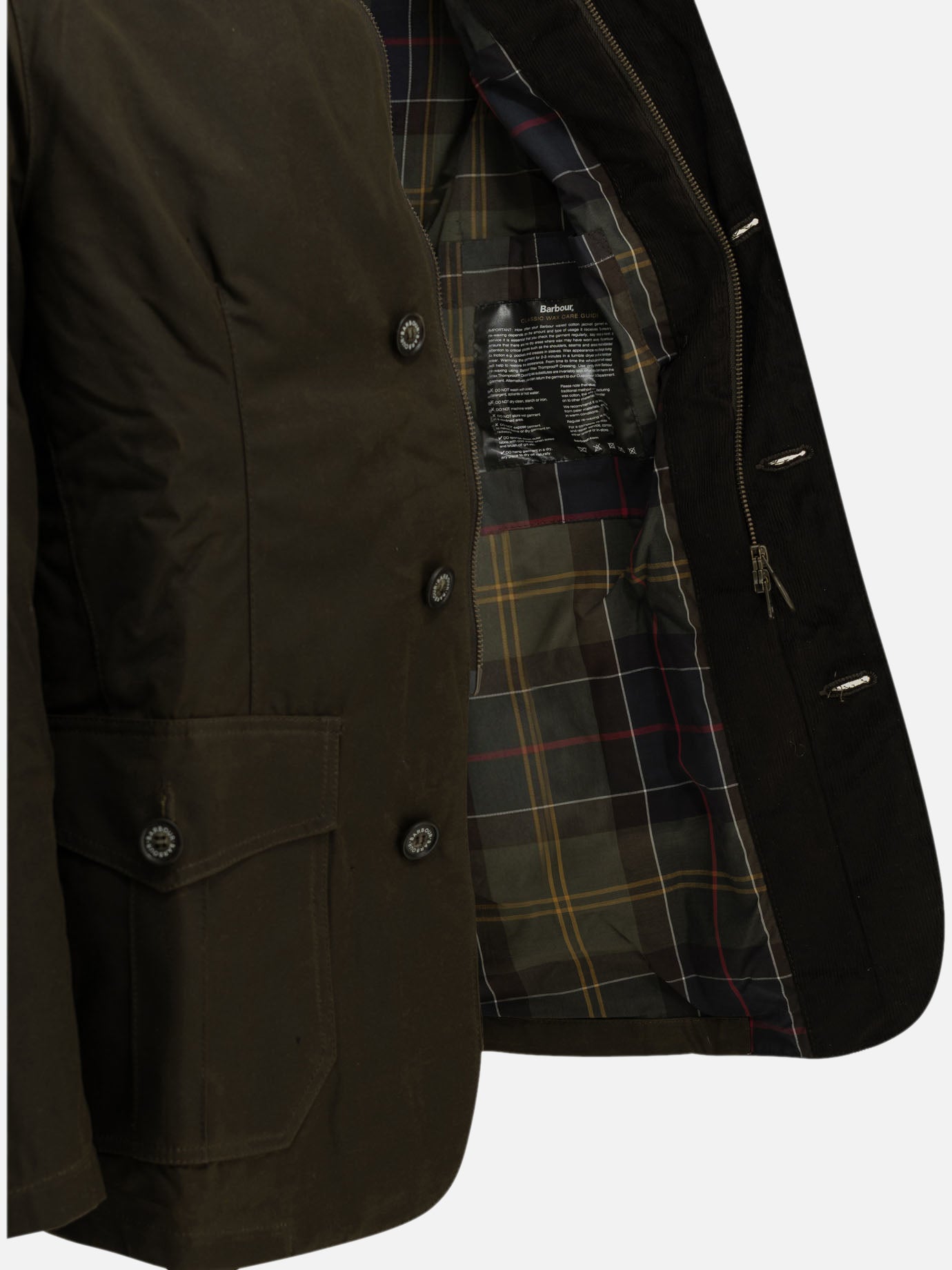 Quilted & Utility Jackets Logo Green - Barbour Men | PDP | VIETTI Online Store | Zoom-Modal_4