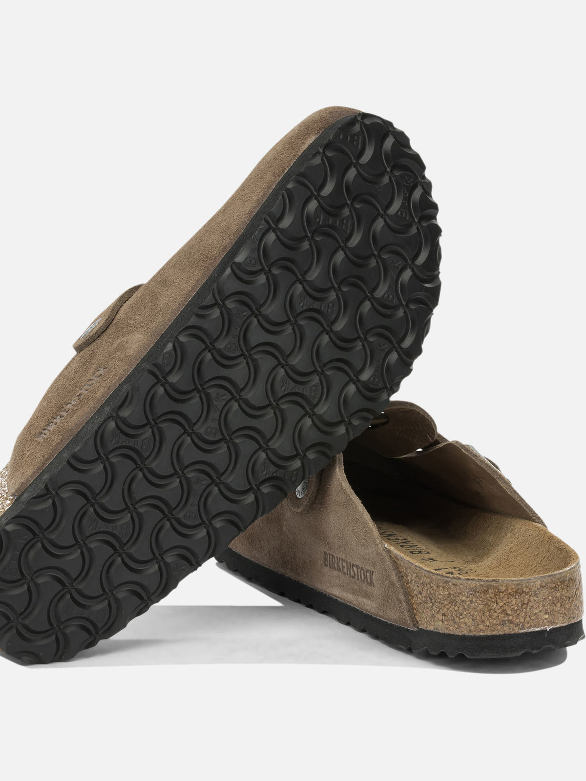 Birkenstock "Boston BS" Clogs Brown
