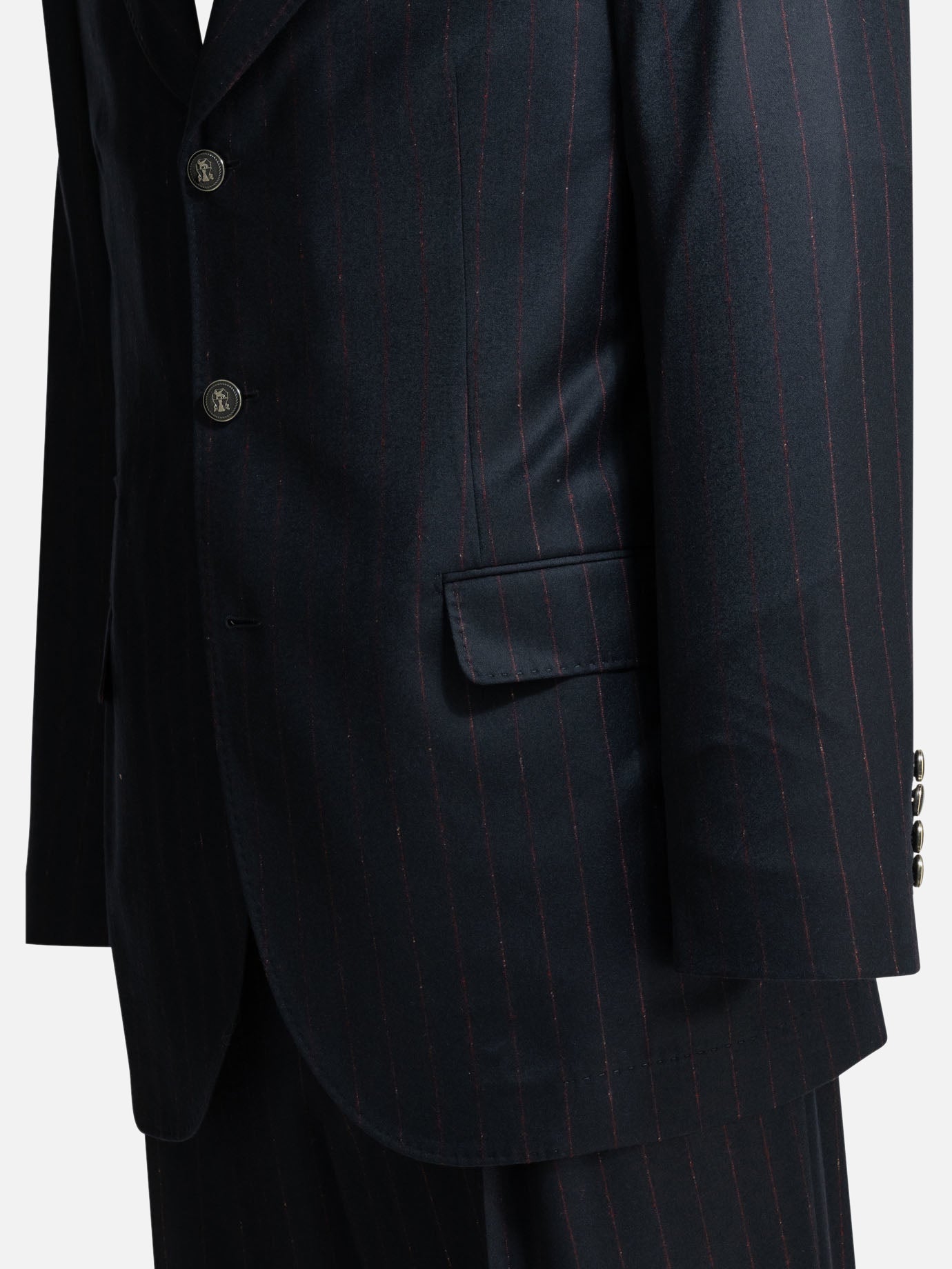 Casual suits Pinstriped Blue - Brunello Cucinelli Men | PDP | VIETTI Online Store | Zoom-Modal_6
