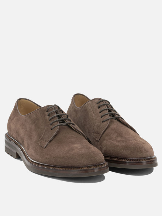 Brogues 100% calf leather - 100% calf leather Brown - Brunello Cucinelli Men | PLP | VIETTI Online Store | 2
