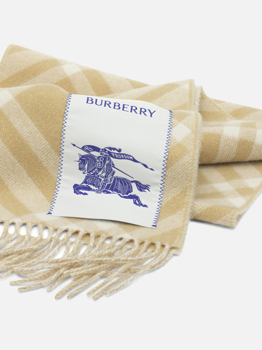 Fringed scarves 100% cashmere Beige - Burberry Women | PLP | VIETTI Online Store | 2