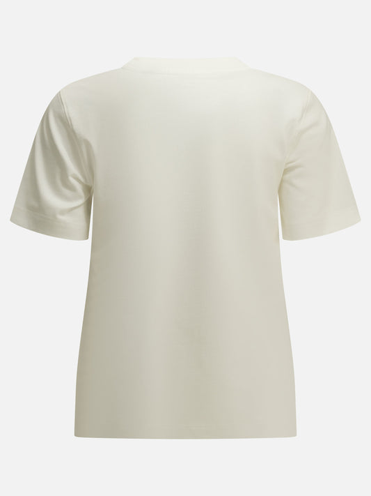 Crewneck t-shirts Logo White - Burberry Women | PDP | VIETTI Online Store | 2