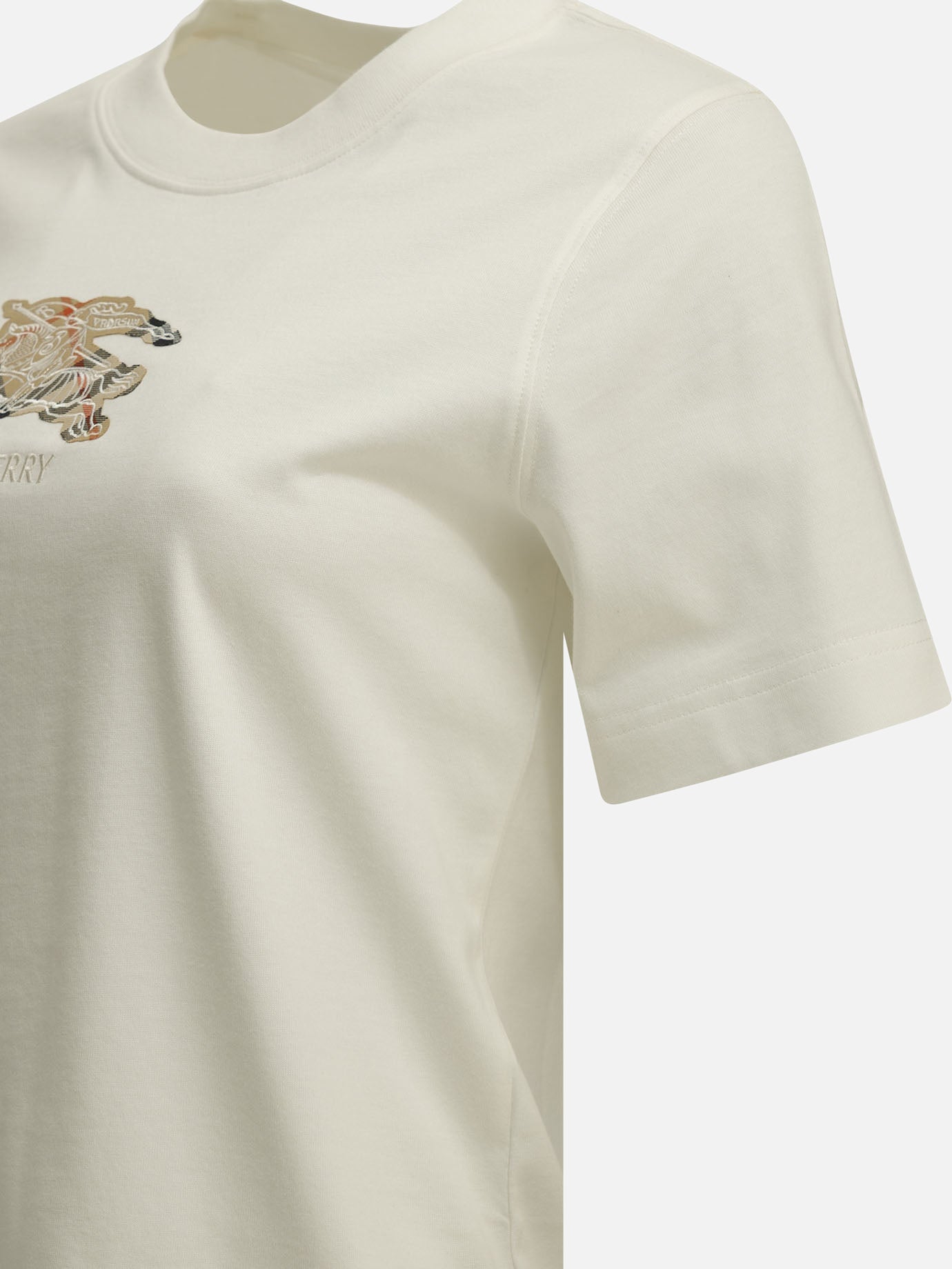 Crewneck t-shirts Logo White - Burberry Women | PDP | VIETTI Online Store | Zoom-Modal_4