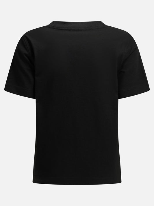 Crewneck t-shirts Logo Black - Burberry Women | PDP | VIETTI Online Store | 2