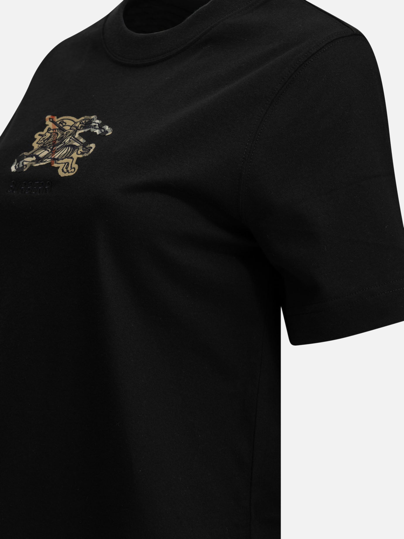 Crewneck t-shirts Logo Black - Burberry Women | PDP | VIETTI Online Store | Zoom-Modal_4