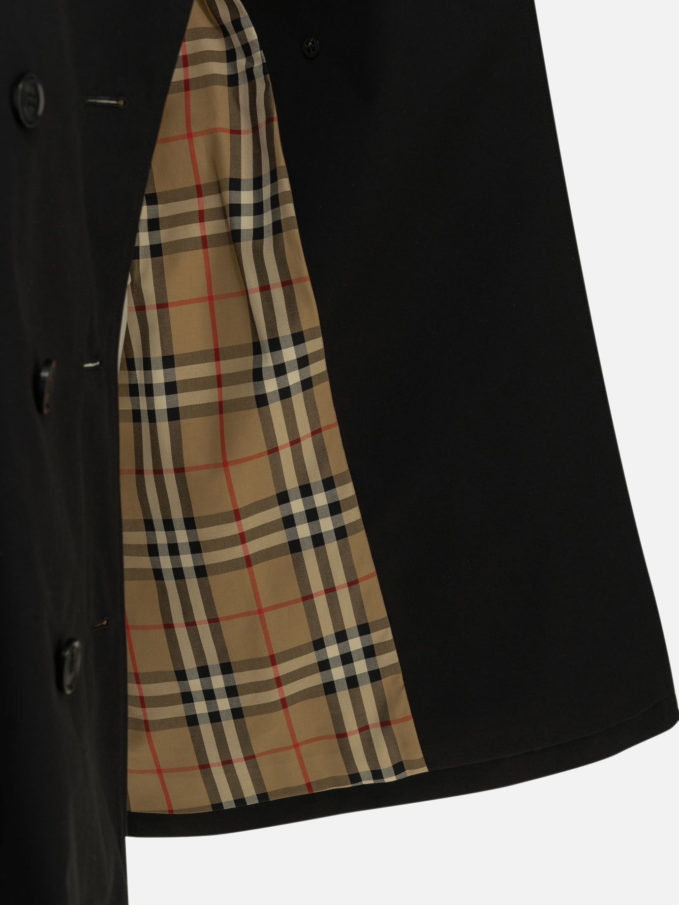 Raincoats & Trench coats Solid colour Black - Burberry Women | PDP | VIETTI Online Store | Zoom-Modal_4