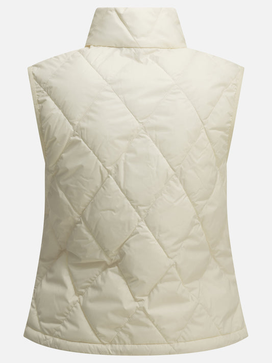 Vest jackets Logo White - Burberry Women | PDP | VIETTI Online Store | 2