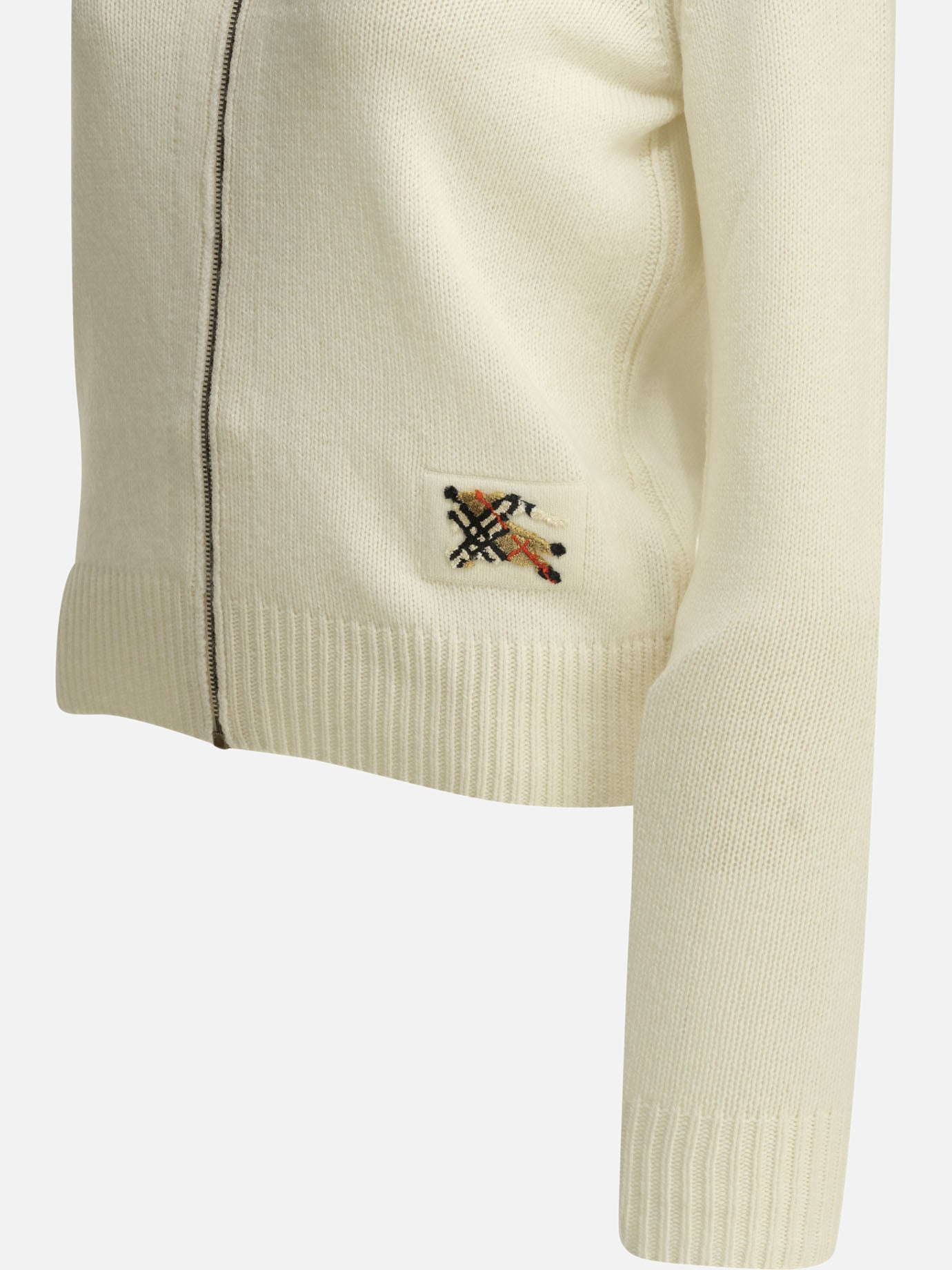 Zipped sweaters Logo Beige - Burberry Women | PDP | VIETTI Online Store | Zoom-Modal_6