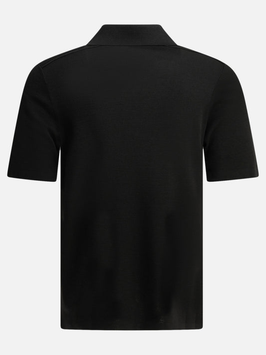 Polo shirts with buttons Solid colour Black - Burberry Men | PLP | VIETTI Online Store | 2