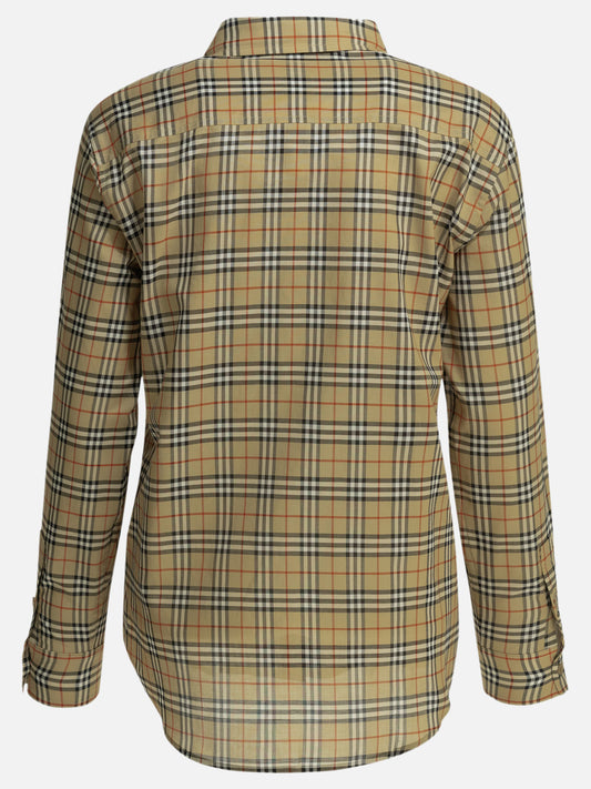 Casual shirts Check Beige - Burberry Women | PLP | VIETTI Online Store | 2
