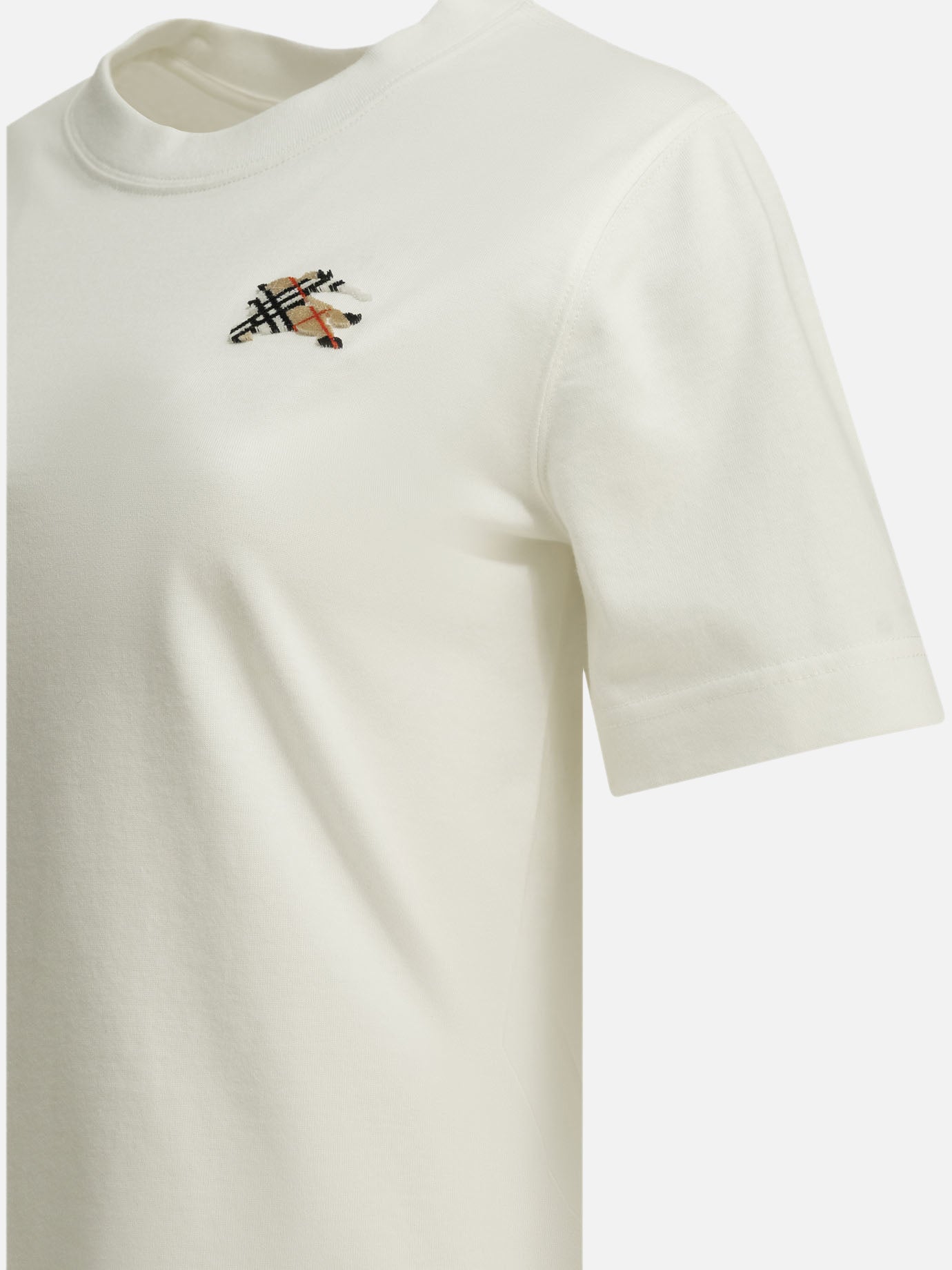 Crewneck t-shirts Logo White - Burberry Women | PDP | VIETTI Online Store | Zoom-Modal_6