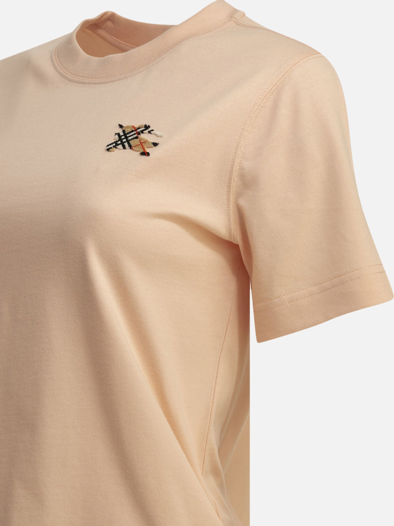 Crewneck t-shirts Logo Pink - Burberry Women | PDP | VIETTI Online Store | Zoom-Modal_4