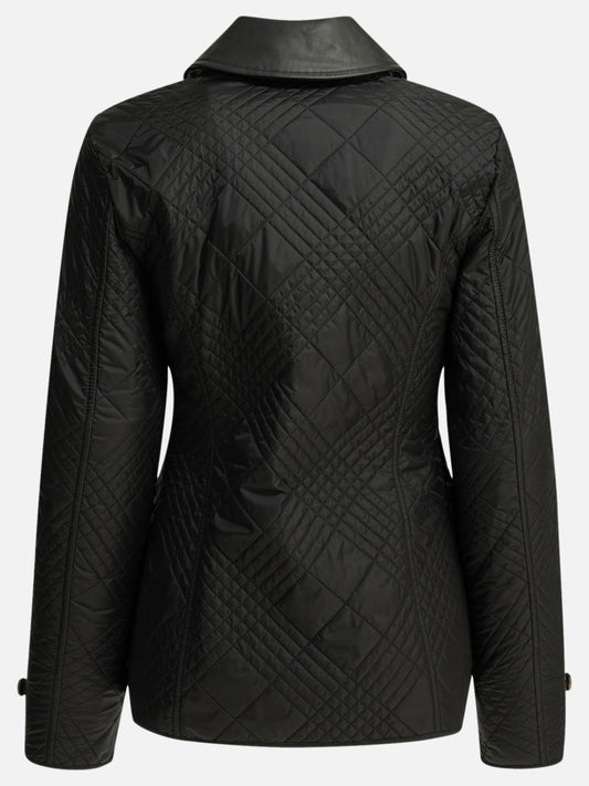 Quilted & Utility Jackets Solid colour Black - Burberry Women | PLP | VIETTI Online Store | 2