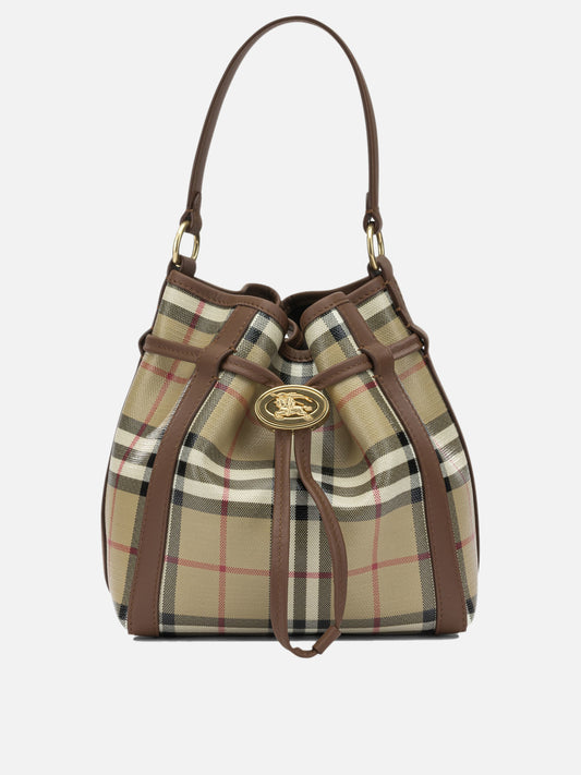 Burberry "Check" Mini Handbag Beige