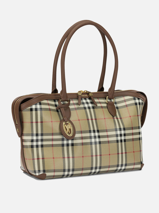 Medium bags 100% cotton - 100% leather Beige - Burberry Women | PLP | VIETTI Online Store | 2