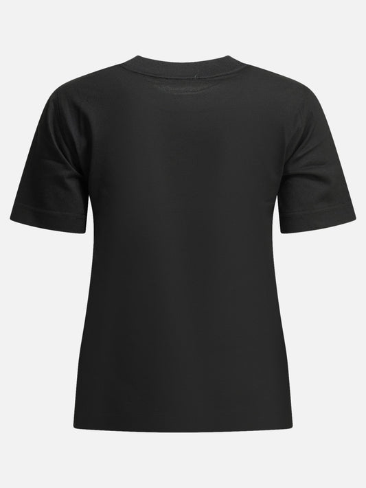 Crewneck t-shirts Logo Black - Burberry Women | PLP | VIETTI Online Store | 2