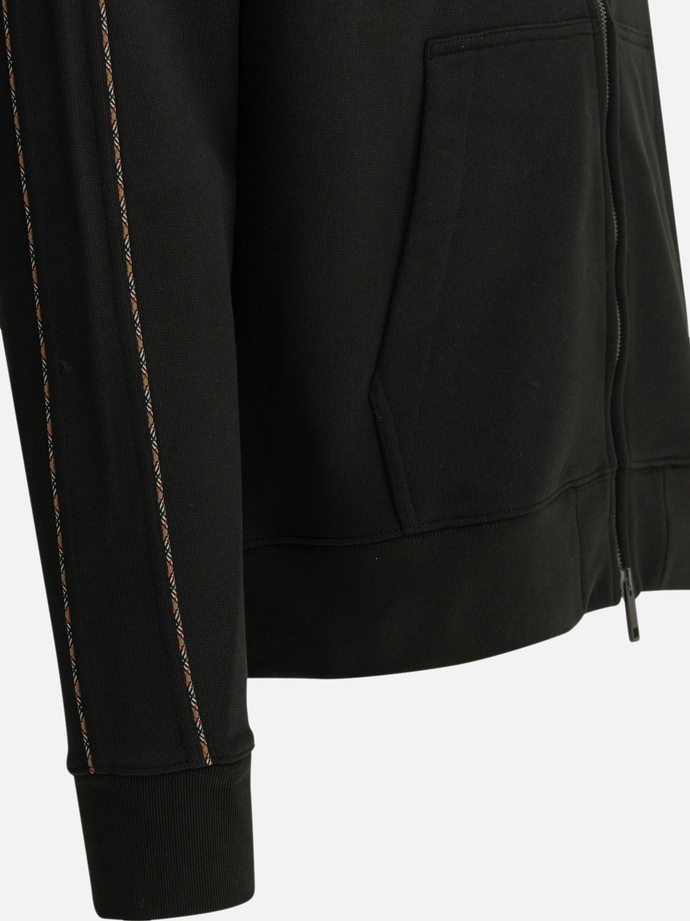 Full zip sweatshirts Solid colour Black - Burberry Men | PDP | VIETTI Online Store | Zoom-Modal_4