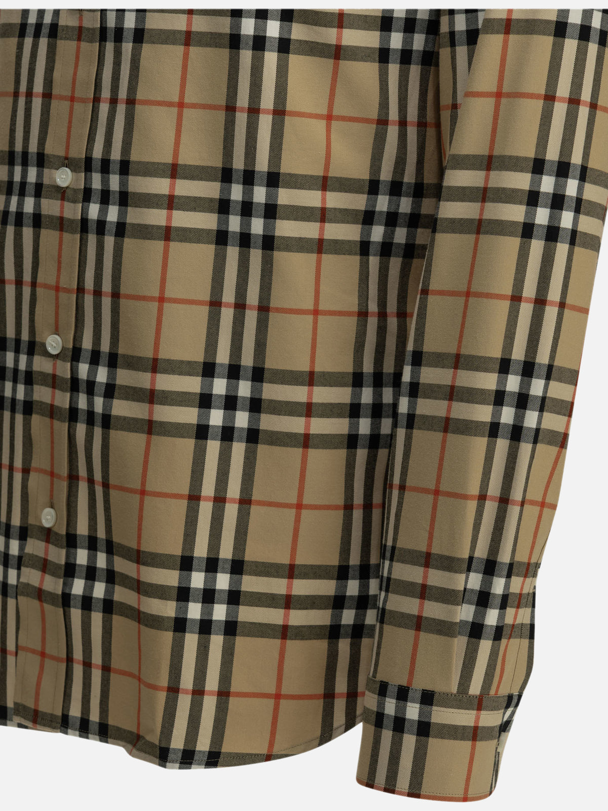 Burberry "Robert" Casual Shirt Beige