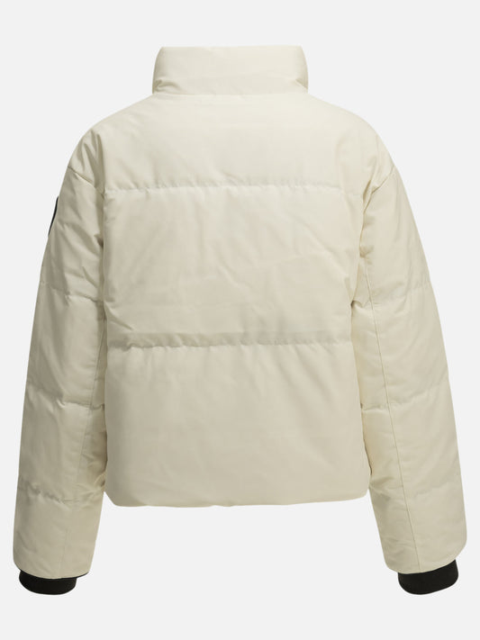 Down jackets Logo White - Canada Goose Women | PDP | VIETTI Online Store | 2