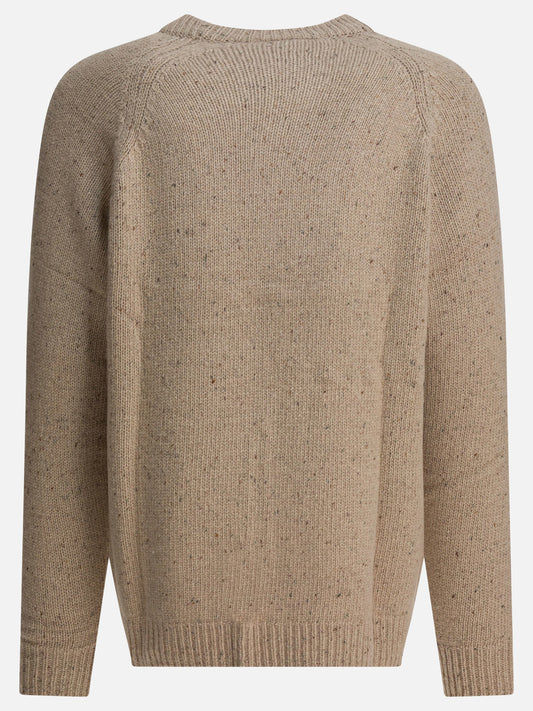 Carhartt WIP "Anglistic" Crew-Neck Sweater Beige