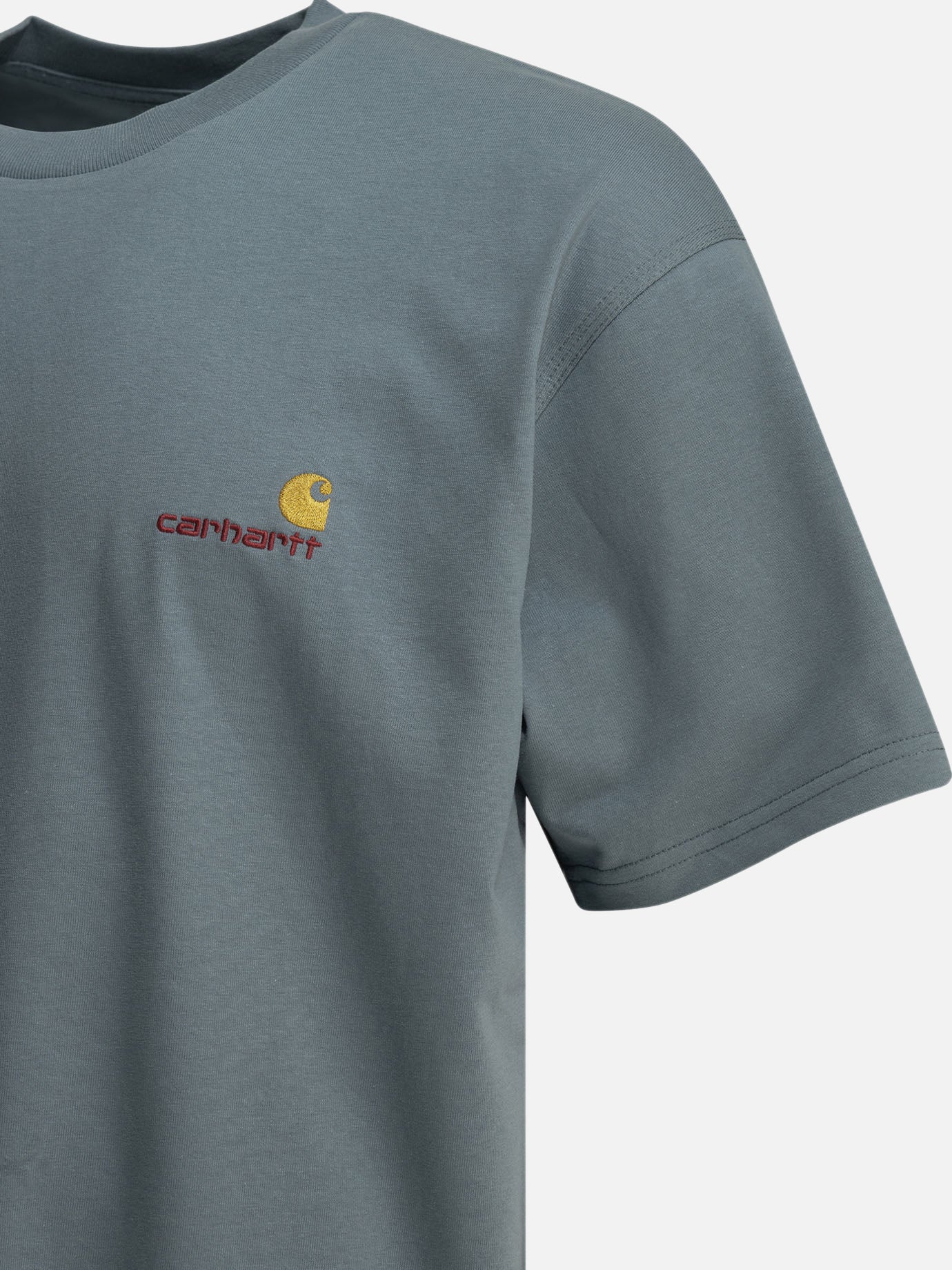 Crewneck t-shirts Logo Blue - Carhartt WIP Men | PDP | VIETTI Online Store | Zoom-Modal_4