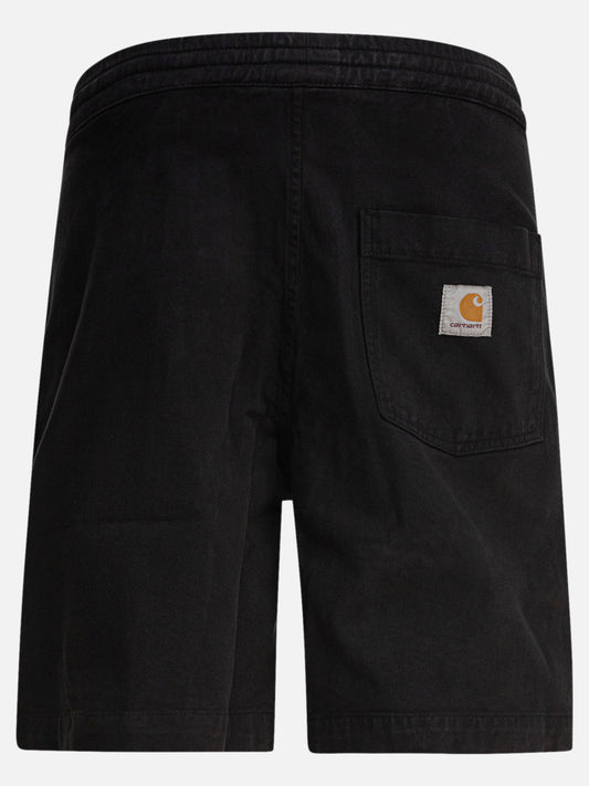 Drawstring shorts Logo Black - Carhartt WIP Men | PLP | VIETTI Online Store | 2
