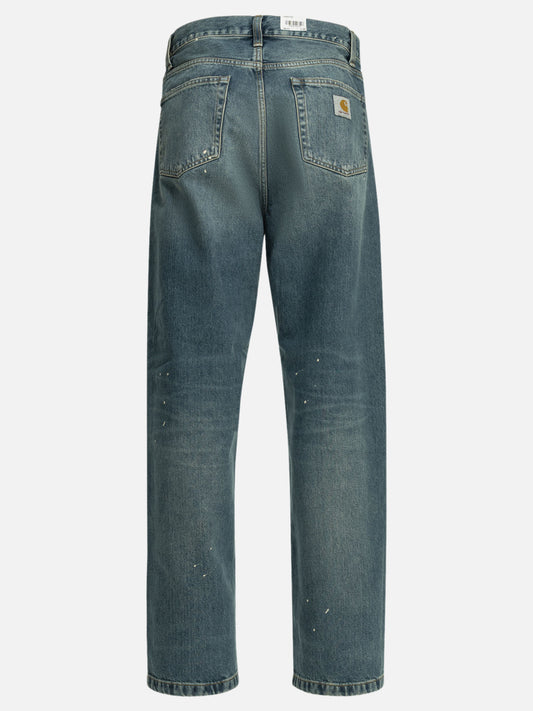 Wide-leg jeans Solid colour Blue - Carhartt WIP Men | PLP | VIETTI Online Store | 2