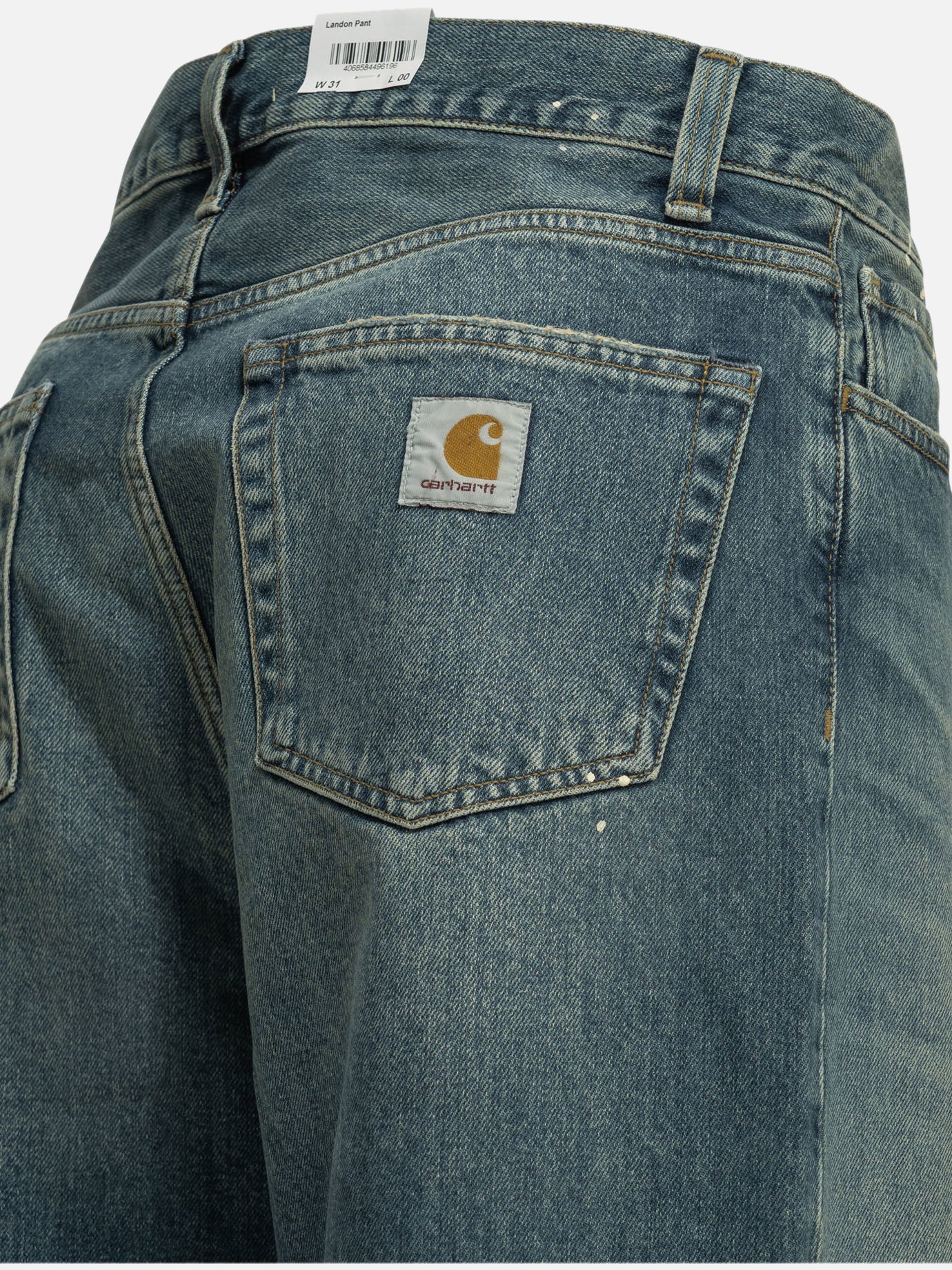 Wide-leg jeans Solid colour Blue - Carhartt WIP Men | PDP | VIETTI Online Store | Zoom-Modal_4
