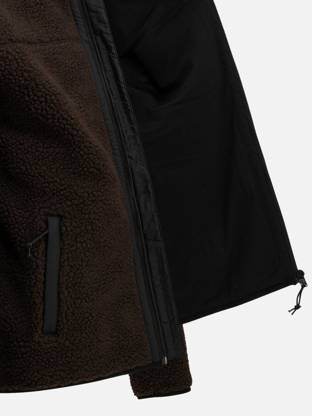 Carhartt WIP "Prentis" Fleece Jacket Brown