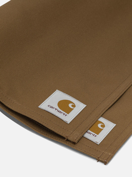 Carhartt WIP Cotton Table Set Brown
