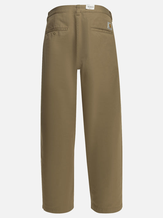 Leisure trousers Solid colour Beige - Carhartt WIP Men | PLP | VIETTI Online Store | 2