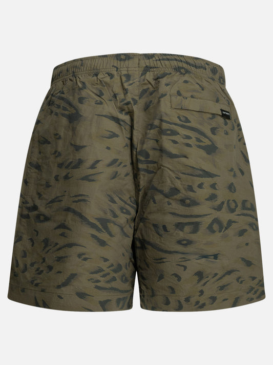 Drawstring shorts Logo Green - Carhartt WIP Men | PLP | VIETTI Online Store | 2