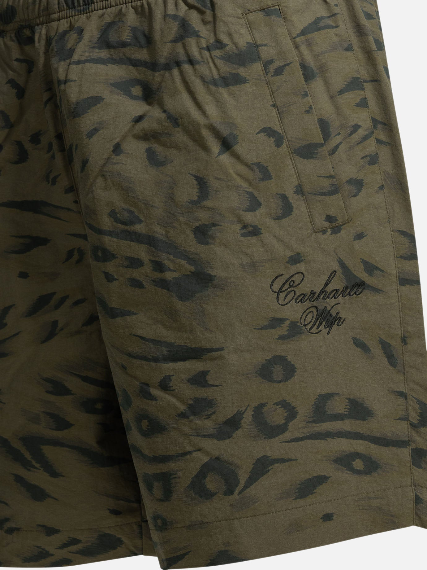 Drawstring shorts Logo Green - Carhartt WIP Men | PDP | VIETTI Online Store | Zoom-Modal_4