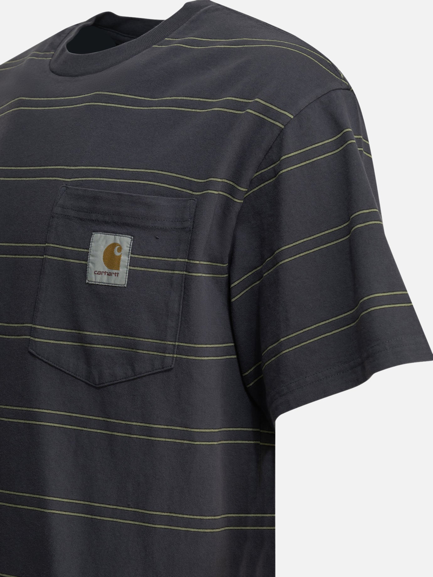 Crewneck t-shirts Logo Purple - Carhartt WIP Men | PDP | VIETTI Online Store | Zoom-Modal_4