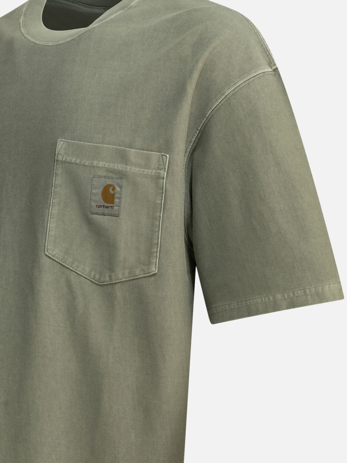 T-shirt girocollo Logo Verde - Carhartt WIP Uomo | PDP | VIETTI Online Store | Zoom-Modal_4
