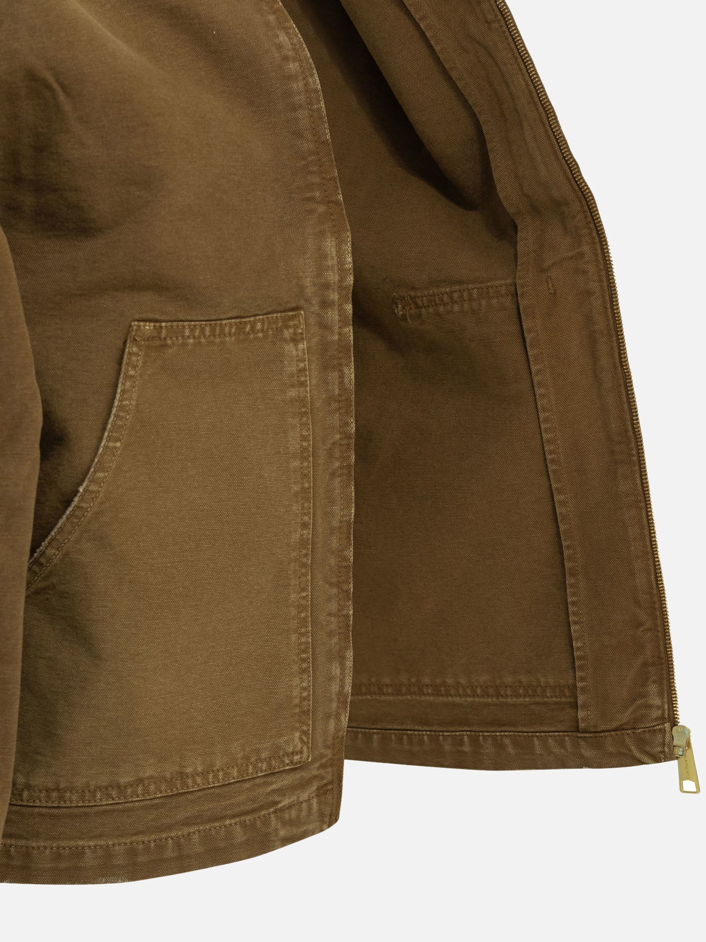Giacche leggere & Trapuntate Logo Marrone - Carhartt WIP Uomo | PDP | VIETTI Online Store | Zoom-Modal_4