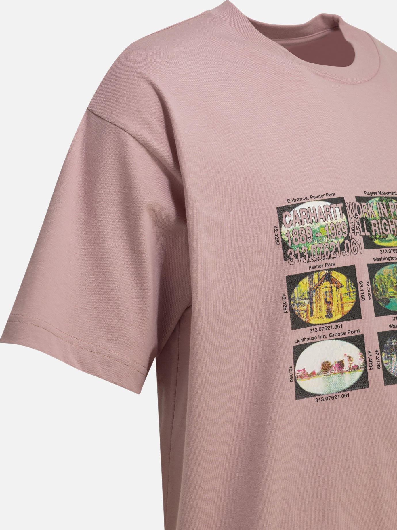 T-shirt girocollo Graphics Rosa - Carhartt WIP Uomo | PDP | VIETTI Online Store | Zoom-Modal_4