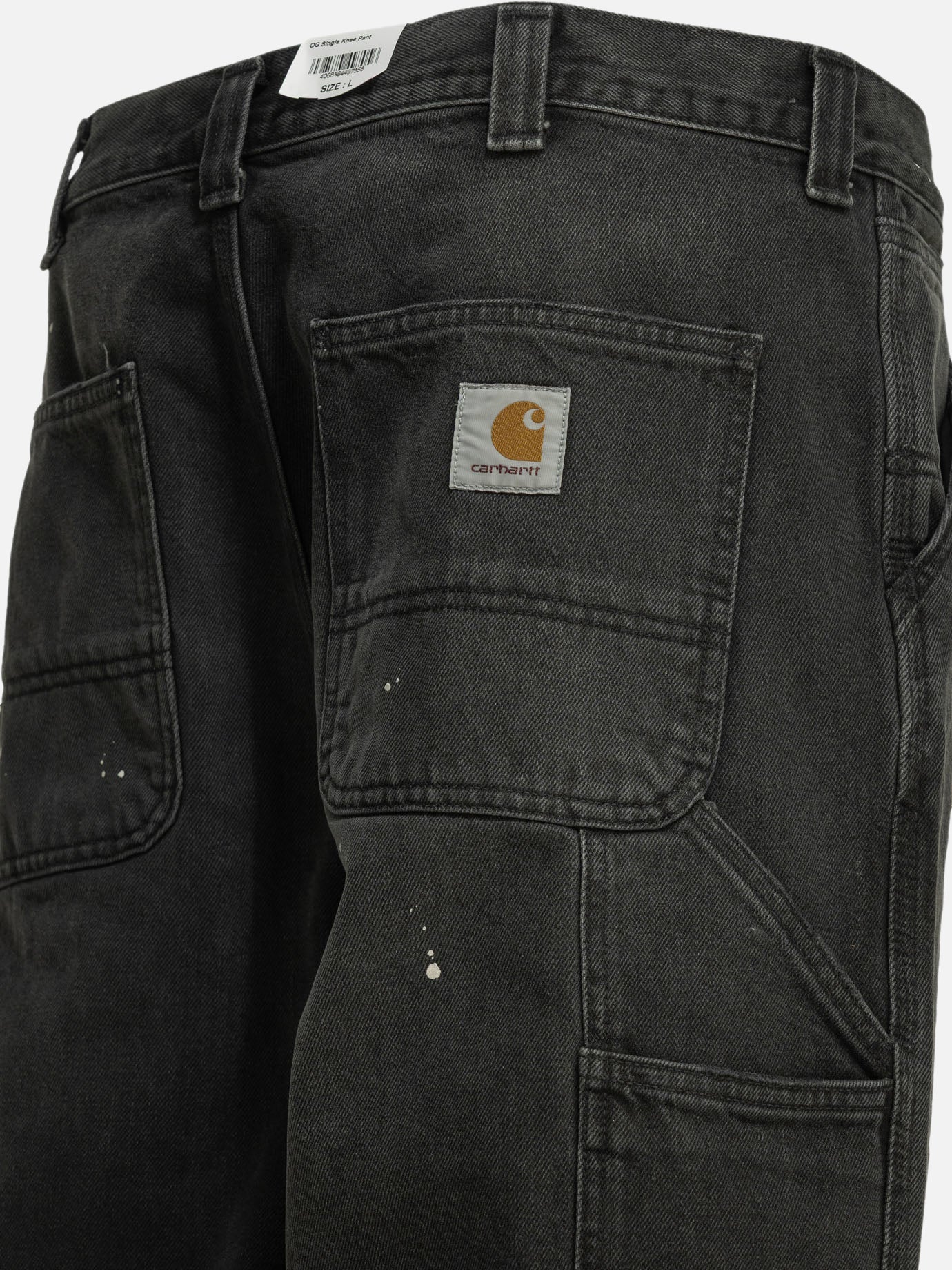 Work pants Solid colour Black - Carhartt WIP Men | PDP | VIETTI Online Store | Zoom-Modal_4