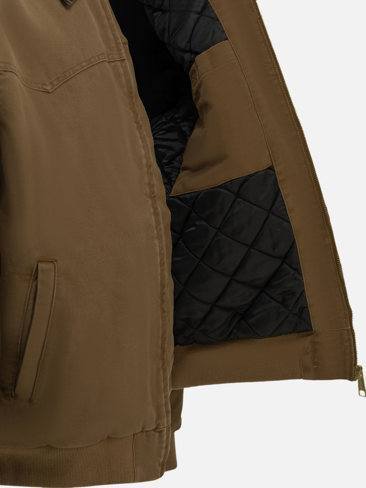 Carhartt WIP "OG Santa Fe" Bomber Jacket Brown
