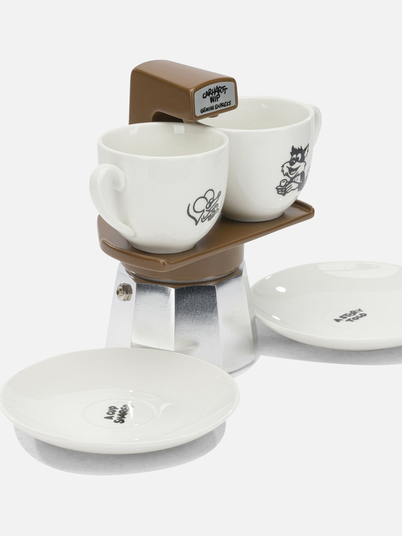 Home living 100% aluminum - 100% ceramic Brown - Carhartt WIP Woman | PDP | VIETTI Online Store | Zoom-Modal_2