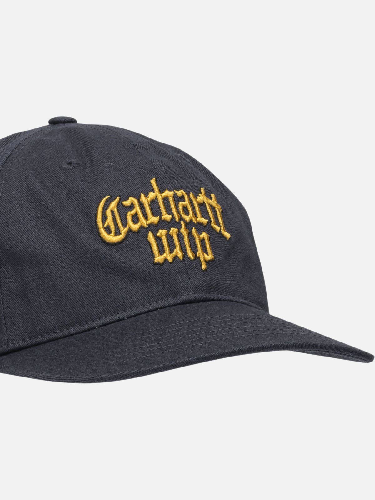 Carhartt WIP "Blackletter" Baseball Cap Blue