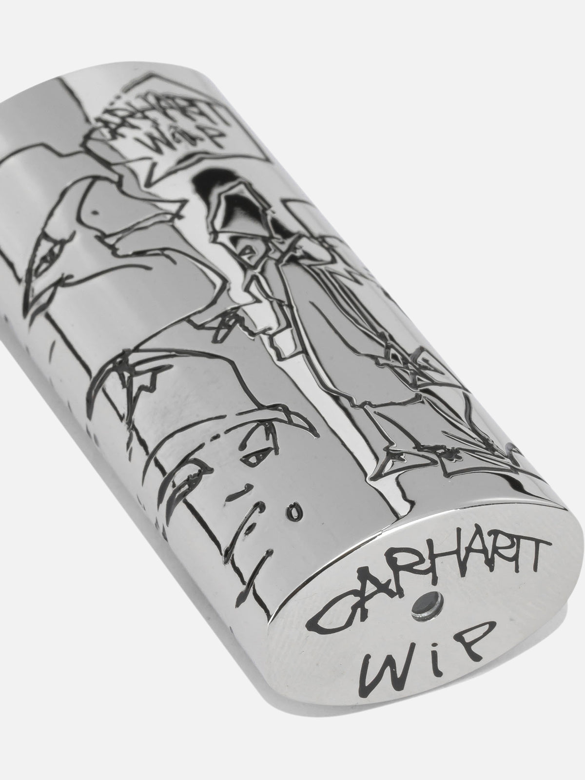 Carhartt WIP "Blinkerfluid BIC" Lighter Holder Silver