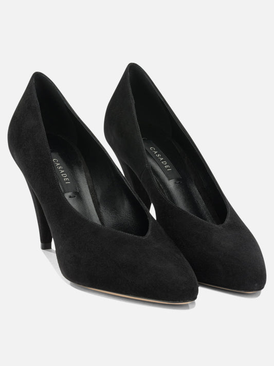 Casadei Suede pumps Black